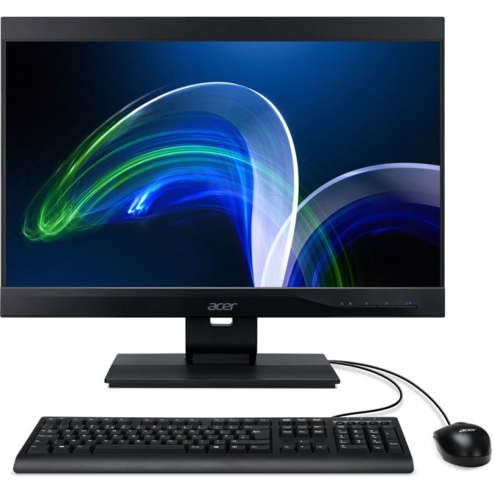 Моноблок Acer Veriton Z4880G, 23.8", Intel Core i3 10105, 8ГБ, 256ГБ SSD,  Intel UHD Graphics 630, noOS, черный